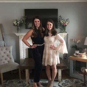 blue velvet jumpsuit